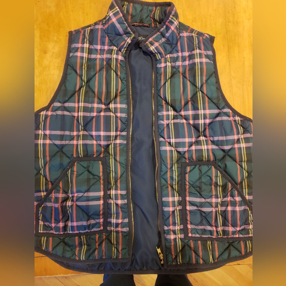 Excursion vest in J.Crew Signature Tartan